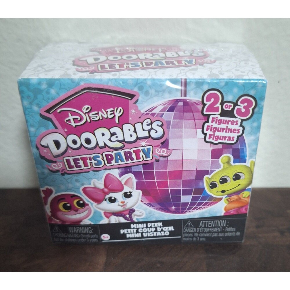 Disney Doorables Lets Party Mini Peek Figurines (New & Sealed)